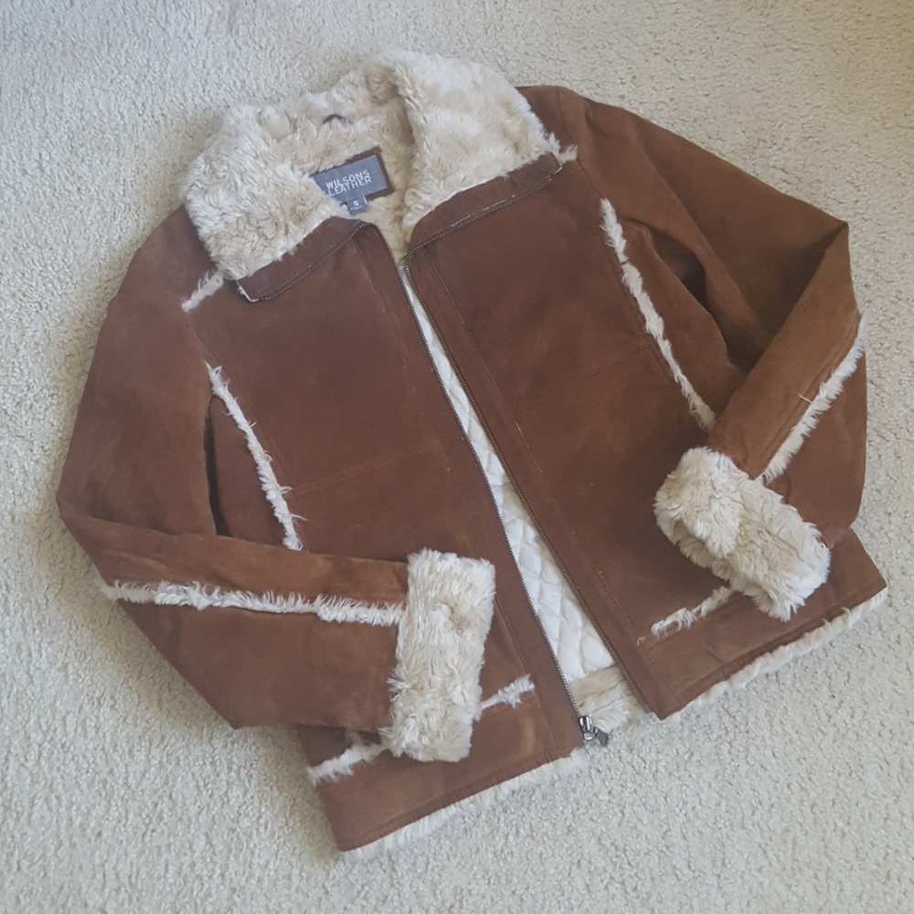 WILSONS LEATHER Genuine Jacket .